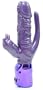 Golden Triangle Triple Treat Vibrator, Purple