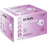 Waterproof Tape, ½ x 10 yds., 12 packs of 24/Case