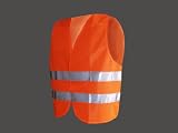 Produkt-Bild: Warnweste orange, unisize mit eigenem T&Uuml;V-Zertifikat