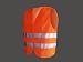 Produkt-Bild: Warnweste orange, unisize mit eigenem T&Uuml;V-Zertifikat