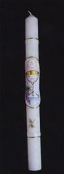 First Communion Candle - 14in. - Communion