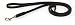Hamilton Leather Dog Lead, Black, 6' x 1/2"