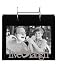 Malden Live-Laugh Wooden Flip Photo Album, 4-by-6-Inch, Black