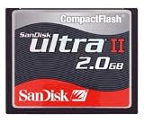 SANDISK ULTRA II COMPACTFLASH 2GB