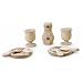 Wonderworld - Wooden Plates and Cutlery Set