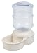 Petmate Le Bistro Waterer with Microban, 1-Gallon Capacity, Bleached Linen