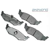 Akebono ACT782 ProACT Ultra-Premium Ceramic Brake Pad Set by Akebono