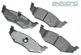 Akebono ACT782 ProACT Ultra-Premium Ceramic Brake Pad Set