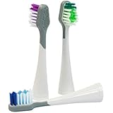 Platinum Sonic Toothbrush DM25098-0103 Replacement Brushes (Pack of 3)