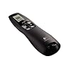 Logitech Professional Presenter R800 Dispositif de pr�sentation sans-fil Pointeur laser vert Ecran LCD Port�e de 30 m Noir