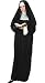 Nun Women's Sexy Costume Adult Halloween Outfit - Plus Size, 1X/2X