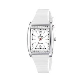 Calypso - K6054/1 - Montre Femme - Quartz Analogique - Bracelet Plastique Blanc
