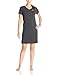Fishers Finery Women's EcoFabric Knit Nightgown Sleepwear Dress (Hthr Gry, L) Heather Gray