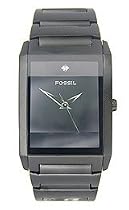 Fossil Men's Analog Black Dial Watch