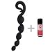 Fun Factory Bendybeads black, schwarz + Toyfluid Lusttropfen