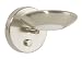 Delta Adjustable Wall Spot Light with Dimmer Switch, Satin Chrome Finish, 760 WB SC