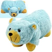 New Cuddlee Pet Pillow Bear Made Of Soft Lavender Plush Extra Snuggly Great For Travel