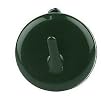 2-Piece Green Magnetic Christmas Wreath and Decoration Hanger