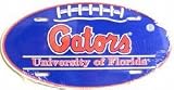 (6x12) Florida Gators Oval NCAA Tin License Plate