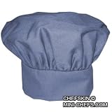 CHEFSKIN CHEF MUSHROOM HAT ADULTS < LAVENDER LILAC LIGHT PURPLE > ADJUSTABLE VELCRO, NICE TWILL FABRIC TOP QUALITY HAT, DELIVERED IN 2-3 DAYS