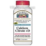 Calcium Citrate + D 120 Caplets, 21st Century
