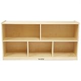 24 in. High 5-Compartment Storage Cabinet