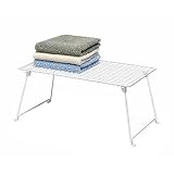 White Grid Stack Shelf - MED