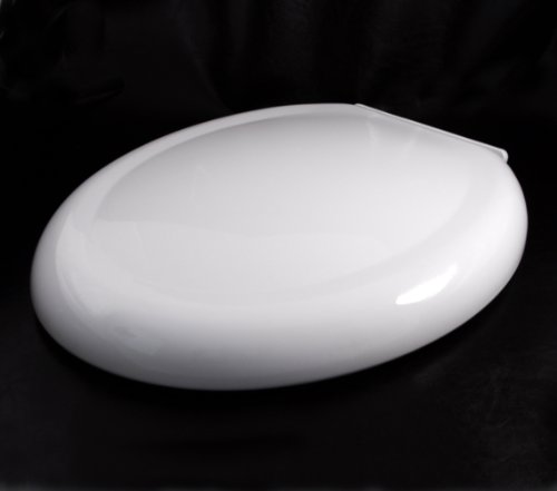 Soft Close / Slow Close Toilettendeckel mit Absenkautomatik ,Toilettensitz, Toilettenbrille, Toilettenschüssel, Klodeckel, Kloschüssel, Klobrille, Klositz, Farbe Weiß, Marke Incutex