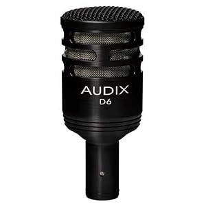 Audix D6 Bass Drum Microphone by