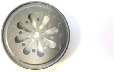 Pewter Daisy Jelly Lid for Mason Jars 24 Ct Model: (Home & Kitchen)