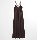 Promises Promises Crochet Back Maxi Dress