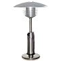 Garden Sun GS3000SS Table Top 11,000 BTU Propane Powered Patio Heater With Push Button Ignition, Stainless Steel