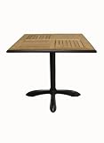 Outdoor Table with Teak Wood Top