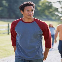 Authentic Pigment 6 oz Pigment-Dyed 3/4-Sleeve Baseball Jersey 1945