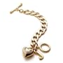Juicy Couture Gold Starter Charm Bracelet