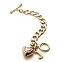 New Juicy Couture Gold Starter Charm Bracelet