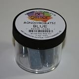 Ultra Fine Pee Wee Glitter 2 Gram Vials 7/pkg-monochromatic Blue Mixed