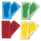 Poly Large Feet (9 1/2''L x 4 1/4'' W) (DZN)