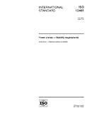 ISO 12485:1998, Tower cranes - Stability requirements