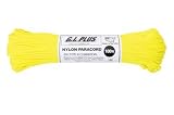 NEON YELLOW 550LB NYLON TYPE III PARACORD ROPE 100 FEET