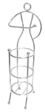 Aquatico Lady-Design Jumbo Toilet Tissue Reserve, Chrome