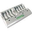 NABC / Saft / Again & Again ULG8SLOT 8 Slot UL Green 2-5 Hour AA/AAA Battery Charger (1 Each)