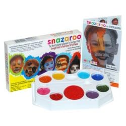 Snazaroo 8 Color Sparkle Face Paint Pallet