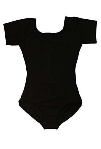Lovelyprincess Adult's Classic Short Sleeve Leotard For Womens