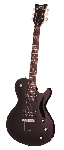 31gq1OzFtTL Schecter Omen Solo 6 Electric Guitar, Black,, Left Handed
