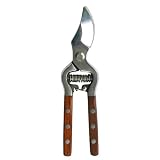 Apollo Precision Tools 8-inch Garden Pruning Shears With Natural Rosewood Handles #DT3703 by Apollo