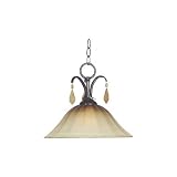 Kenroy Home 90581ORB Burlington One Light Downlight Pendant