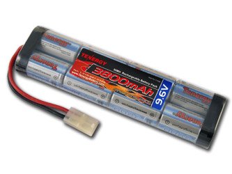 Tenergy 9.6v 3800mAh NiMh Battery Pack Flat 11408