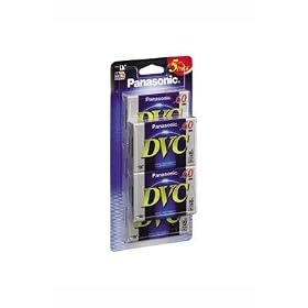 Click here to buy Panasonic AY-DVM60EJ 60 Minutes Mini DV Video Tape Cassette 5 Pack by Panasonic.