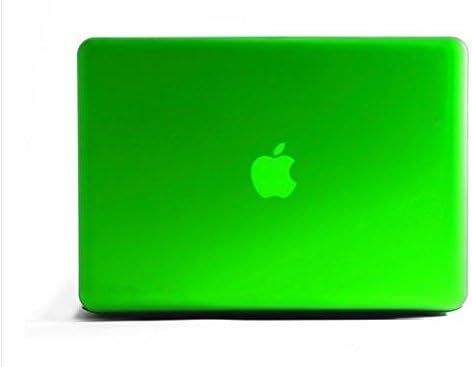 JuWin - Retina 12-Inch Hard Case, Smooth Matte Finish Rubberized Hard Shell Protective Case Cover Skin for Apple The New Macbook 12'' inch with Retina Display A1534 (2015 NEWEST VERSION) (Green)